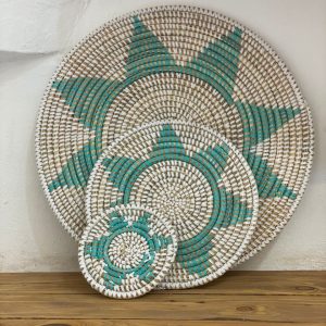 Panier Décoratif Turquoise clair
