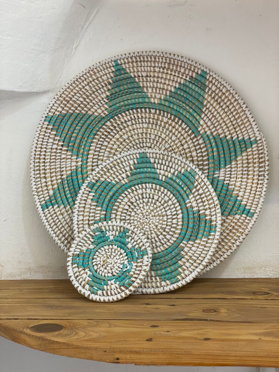 Panier Décoratif Turquoise clair